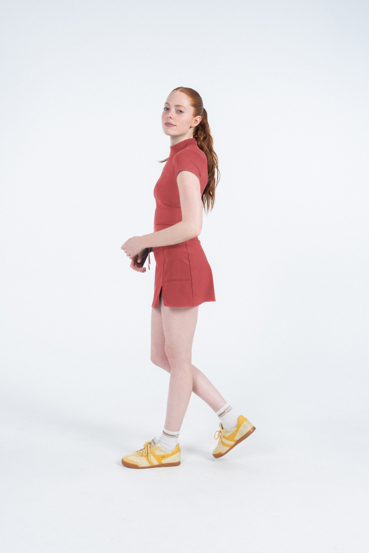 Ready Mock Neck Short Sleeve