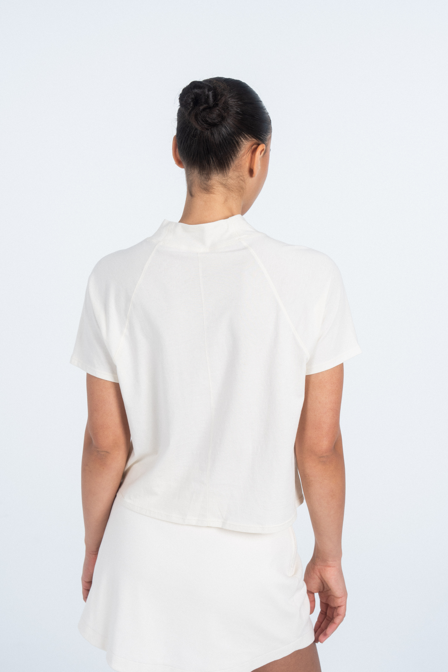 The Mock Neck Tee