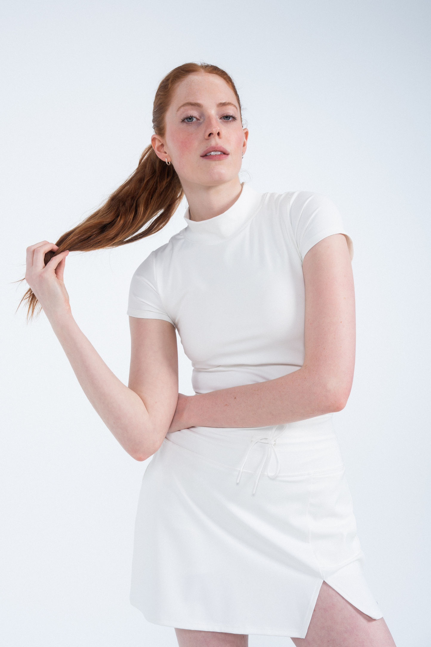 Ready Mock Neck Short Sleeve