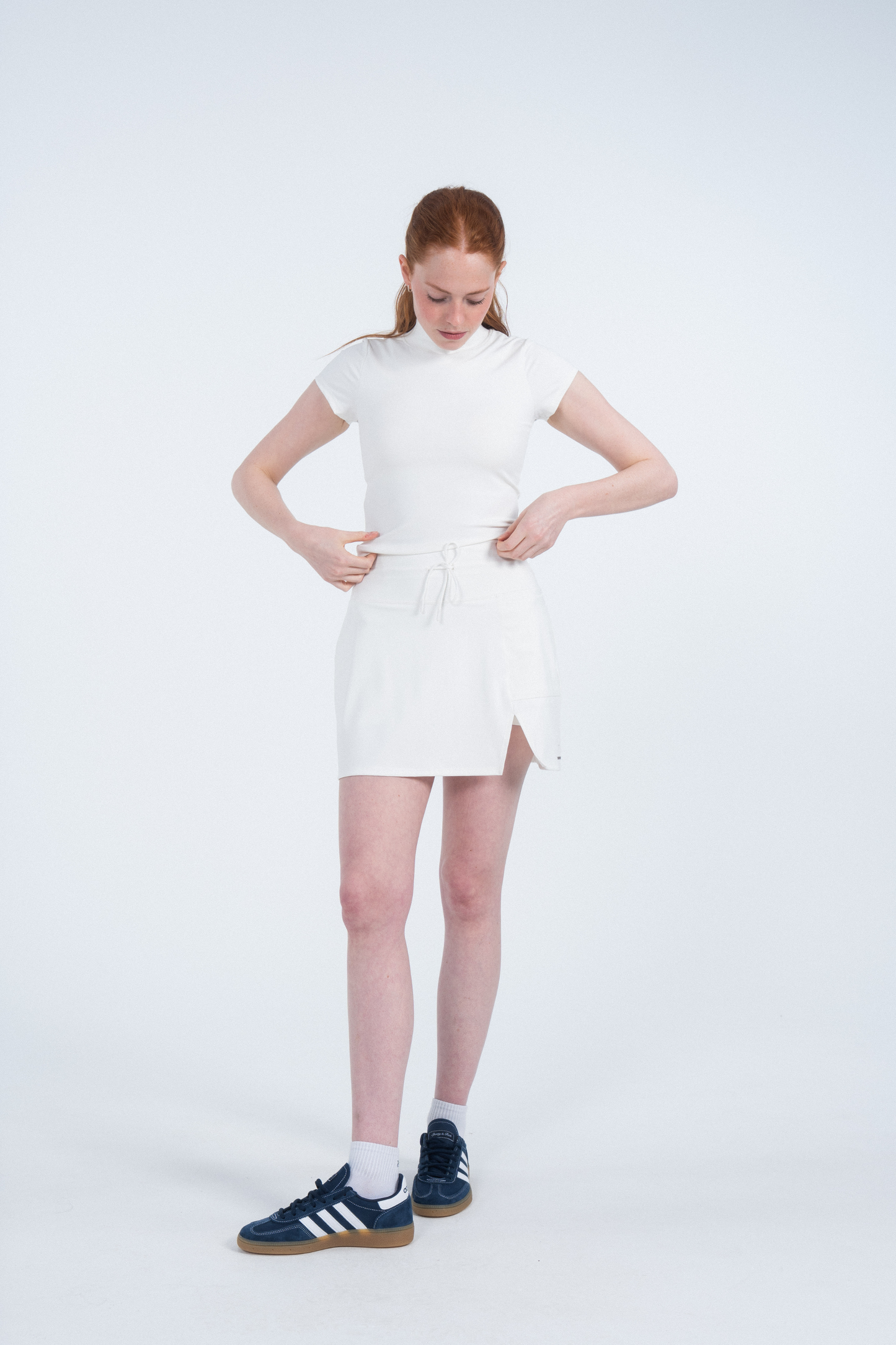 Ready Mock Neck Short Sleeve