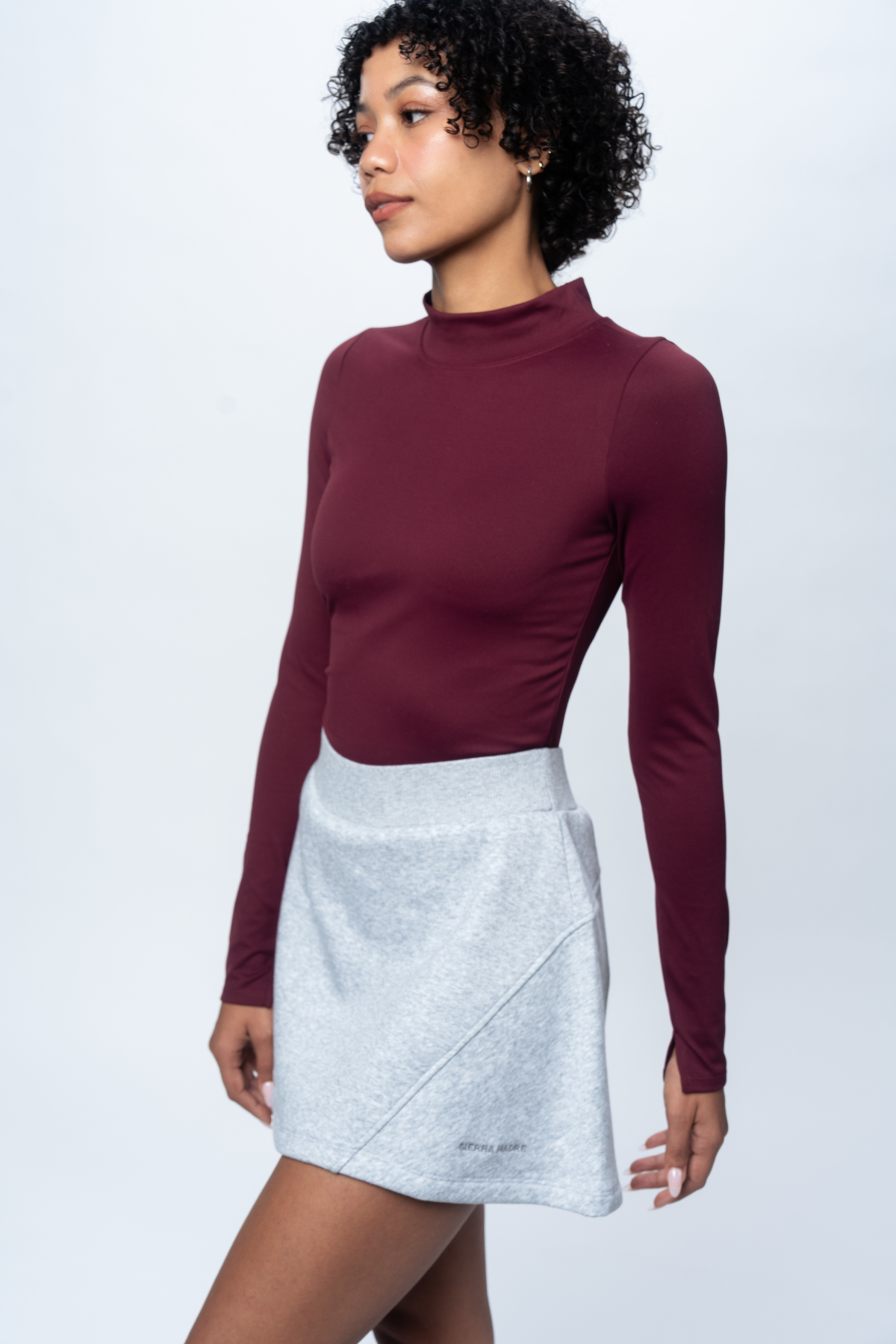 BrushTech Mock Neck Long Sleeve | Sierra Madre Women's Golf Attire