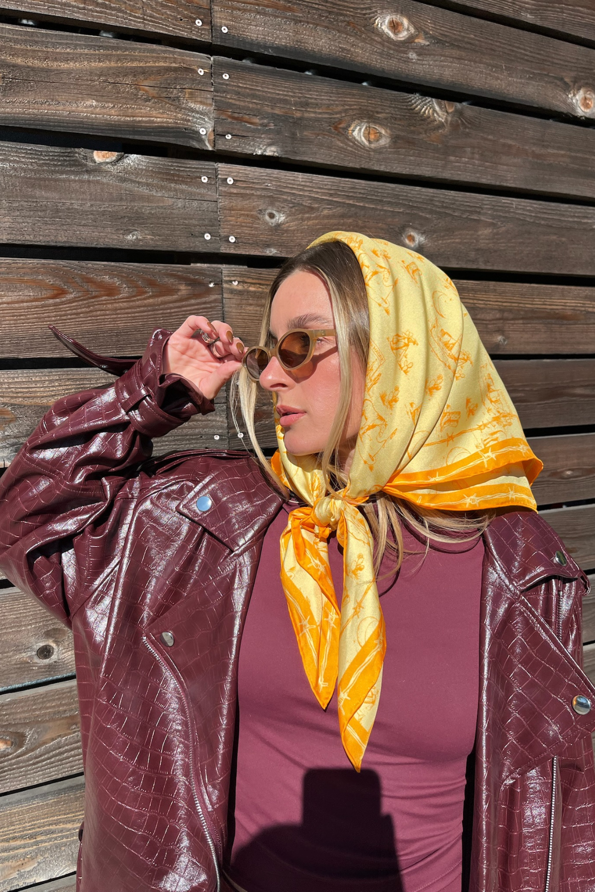 The Range Silk Scarf