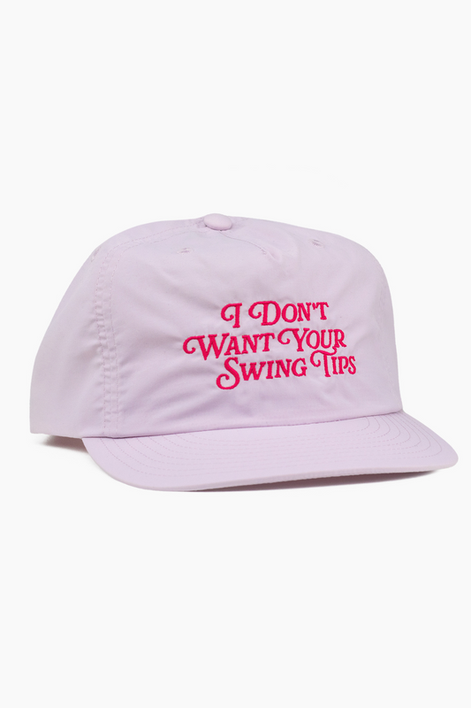 I Don't Want Your Swing Tips Hat (Recycled Nylon) | Sample Sale