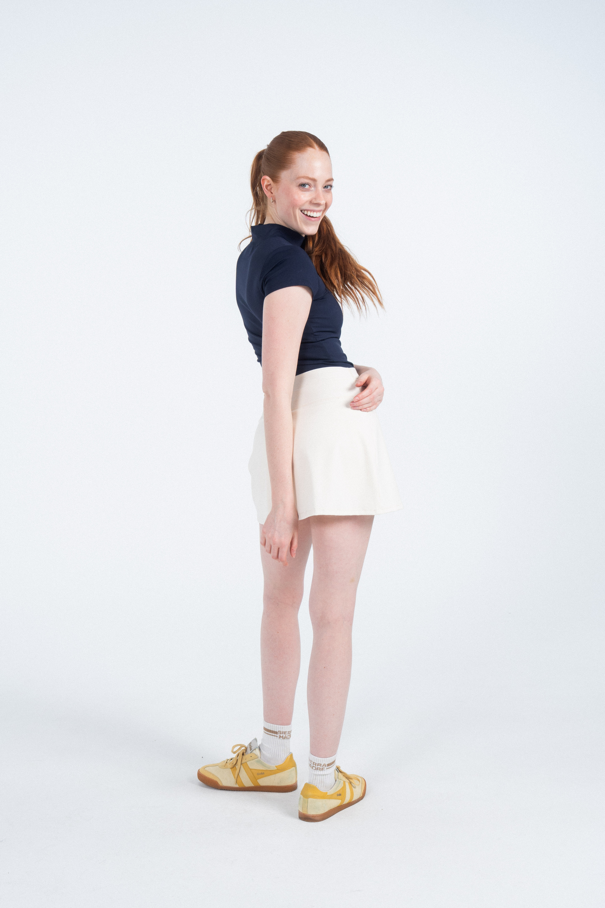 Ready Mock Neck Short Sleeve | Sierra Madre Women's Golf Attire