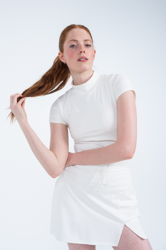 Ready Mock Neck Short Sleeve