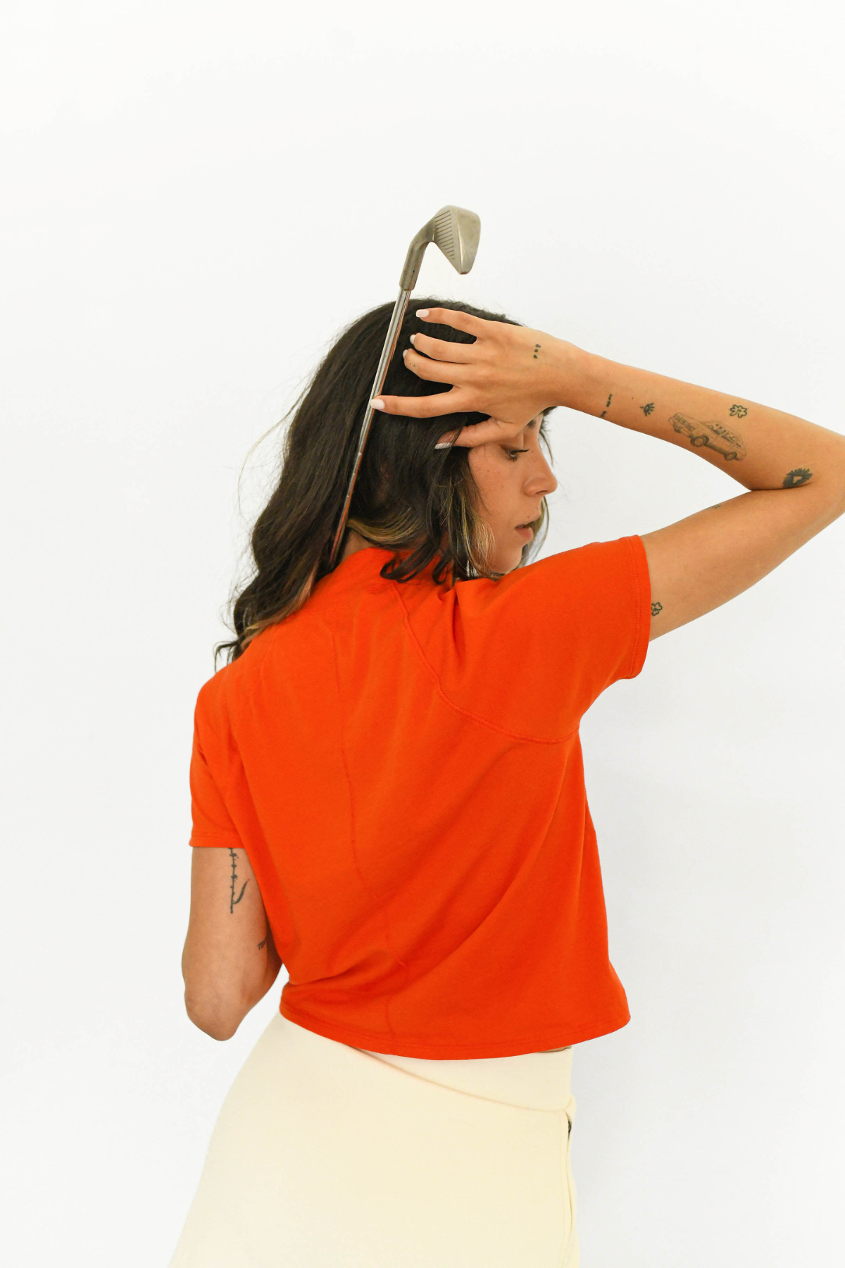 The Mock Neck Tee